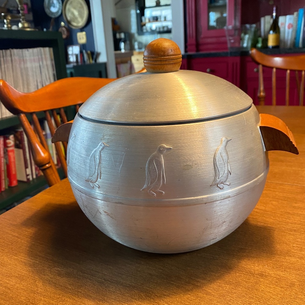 Vintage “Penguin” by West Bend ice bucket